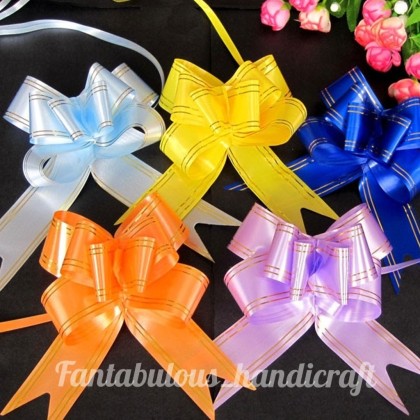 10pcs Paper Pull Ribbon Decorate Hamper Reben Tarik Hantaran Gifts ...