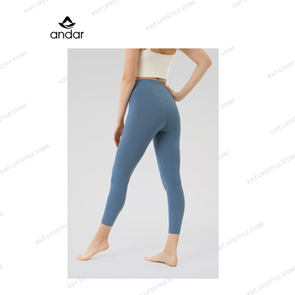★andar★ Air Cooling Genie Signature 7-Part Leggings andar] Aircooling Gini Signature Leggings (Micro Blue)