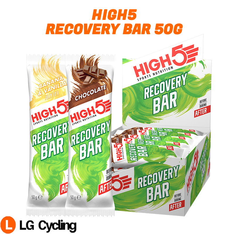 HIGH5 Energy Bar Recovery Bar 50g Carbohydrate Bar Advanced Protein Running Cycling Sport Jogging En