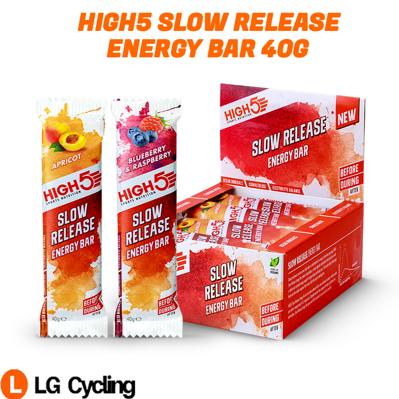High5 Energy Bar Slow Release 40g Running Cycling Sport Jogging Energy Bar