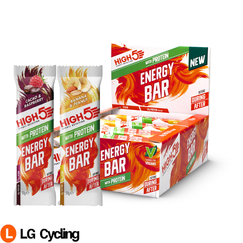 High5 Energy Bar With Protein 50g Running Cycling Sport Jogging Energy Protein Bar