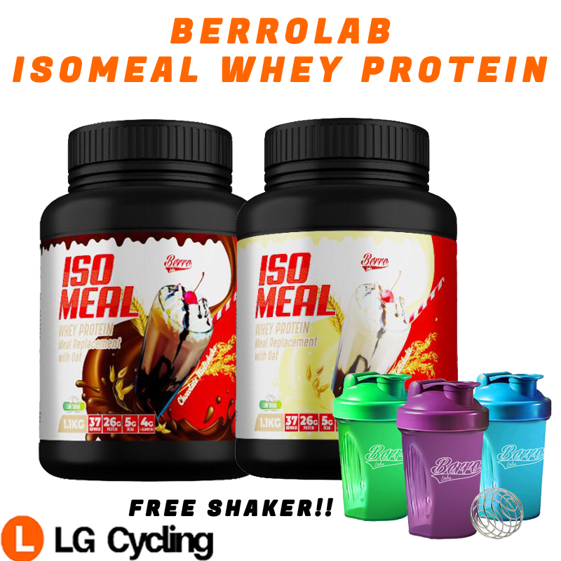 Iso Meal Whey Protein BerroLabs Nutrition 2in1 Meal Replacement 1.1Kg