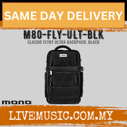 MONO Classic FlyBy Ultra Backpack Black (M80-FLY-ULT-BLK) Live