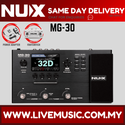 NUX　 MG-30 Multi-Effects f146 Nux MG30 Versatile Modeler