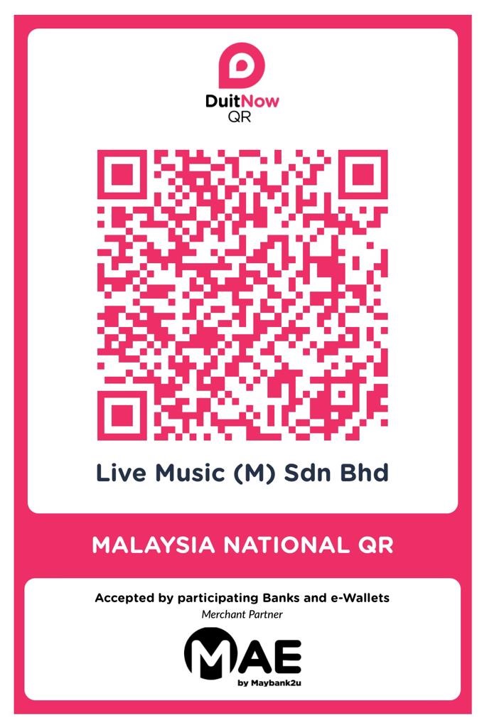 Live Music Centre Maybank QRPay Code