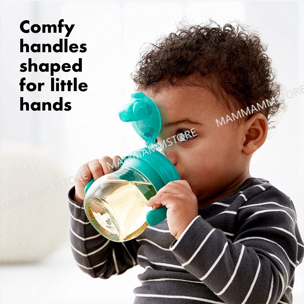 OXO Tot Grow Soft Spout Cup / Straw Cup / Twist Top Water Bottle 150ml