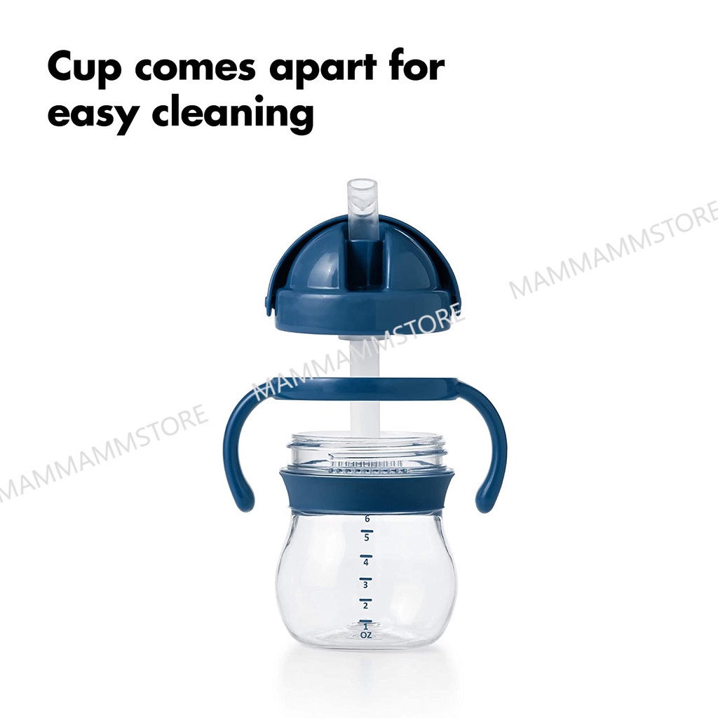 OXO Tot Grow Soft Spout Cup / Straw Cup / Twist Top Water Bottle 150ml