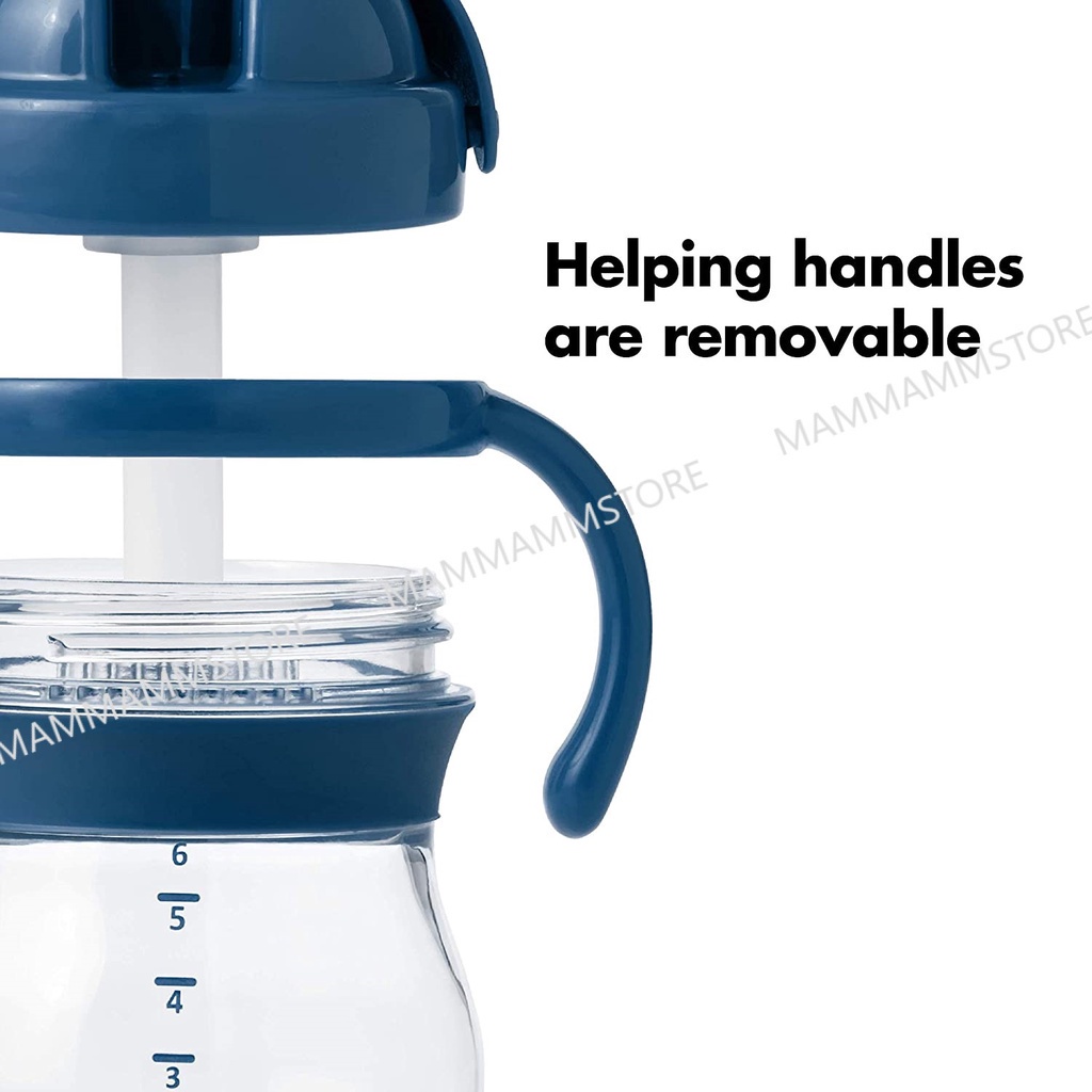 OXO Tot Grow Soft Spout Cup / Straw Cup / Twist Top Water Bottle 150ml