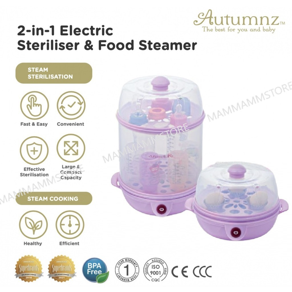 Autumnz Bottle and Food Home Warmer Sterilizer Dryer Steamer