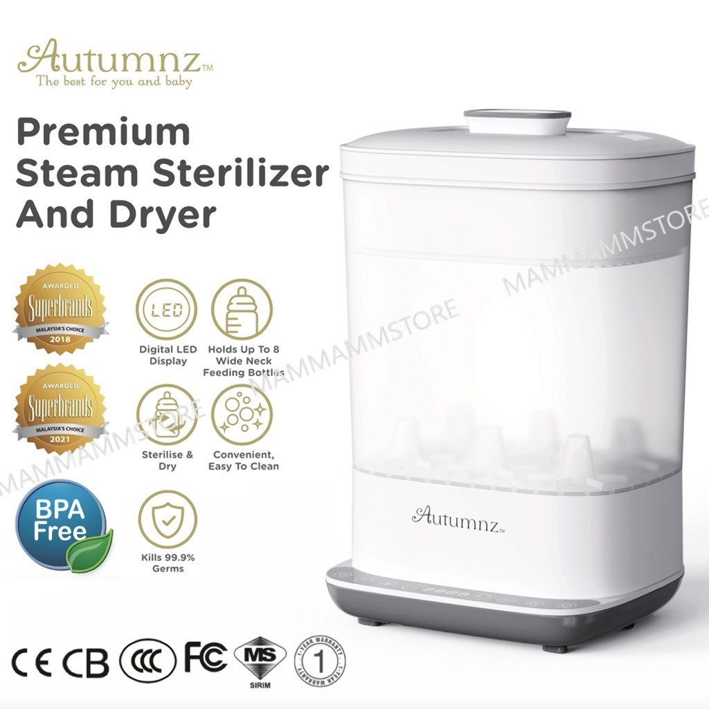 Autumnz Bottle and Food Home Warmer Sterilizer Dryer Steamer