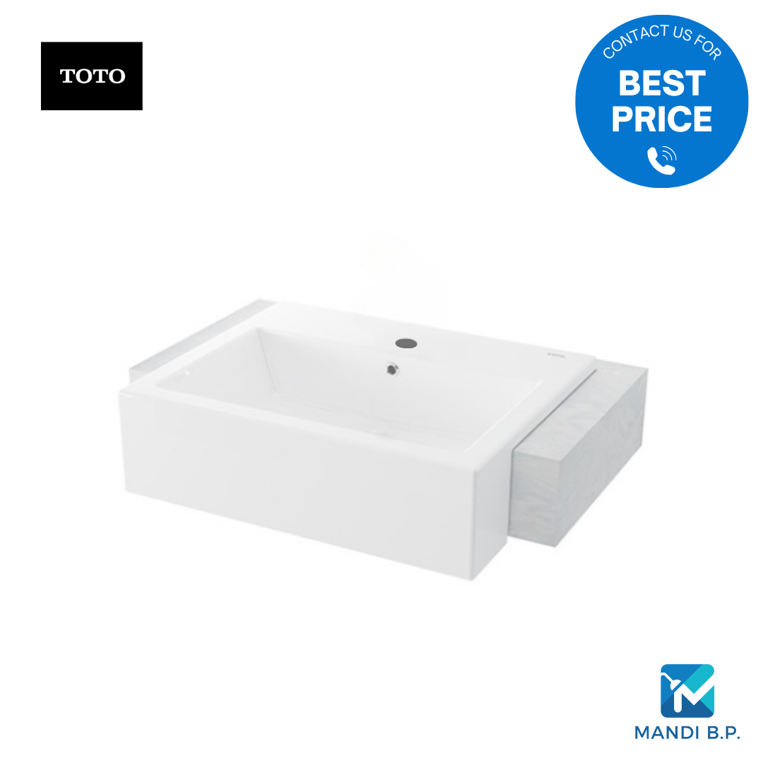 TOTO Semi Recessed Lavatory Basin LW647CJT1 | Mandi B.P. Bathroom