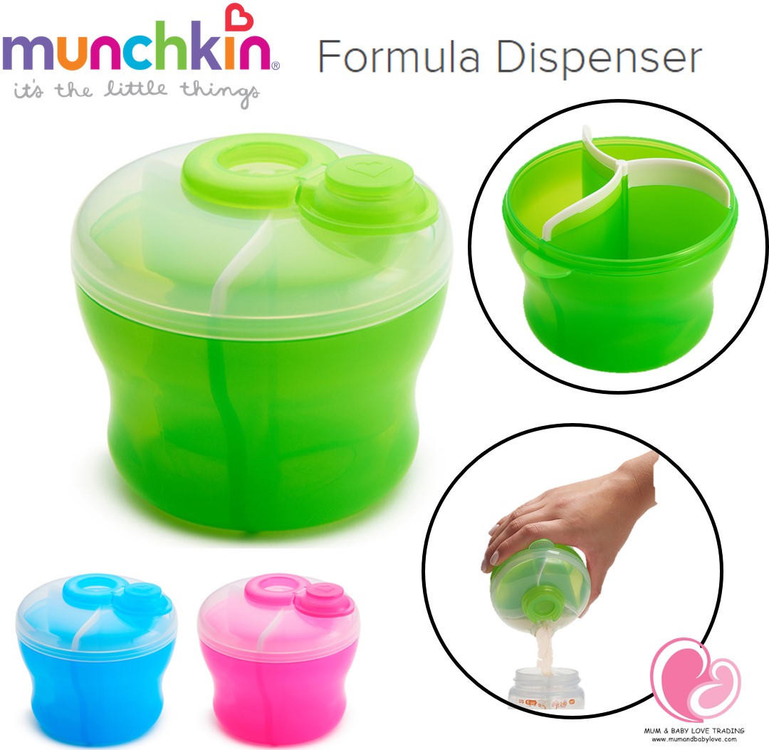 Munchkin Formula Dispenser Combo Pack: Contenitore Per Latte In Polvere, BPA Free, Con Dosatore Singolo E Triplo. Pratico Per Viaggi E Poppate. - 4