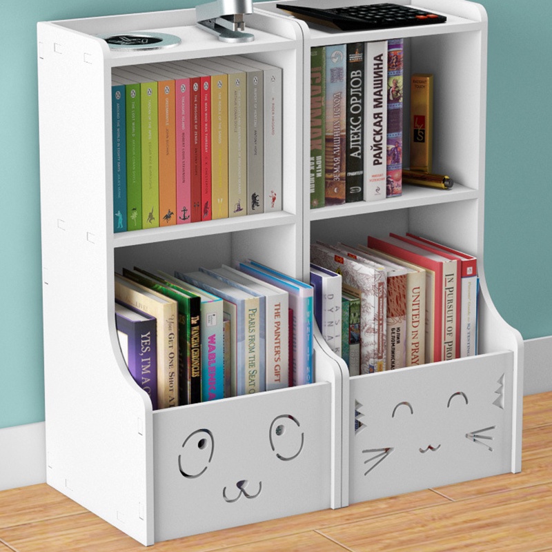 Student bookshelf simple children toy story books textbooks storage