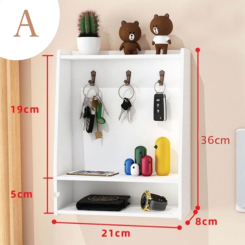 Entrance key storage rack living room wall hanger vintage key organizer decorative wall hanger