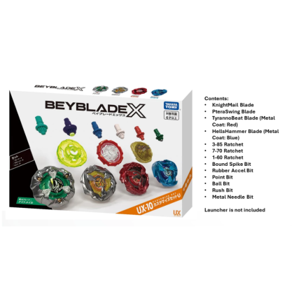 OMG Oh My Gundam | Takara Tomy Beyblade X UX-10 Customize Set