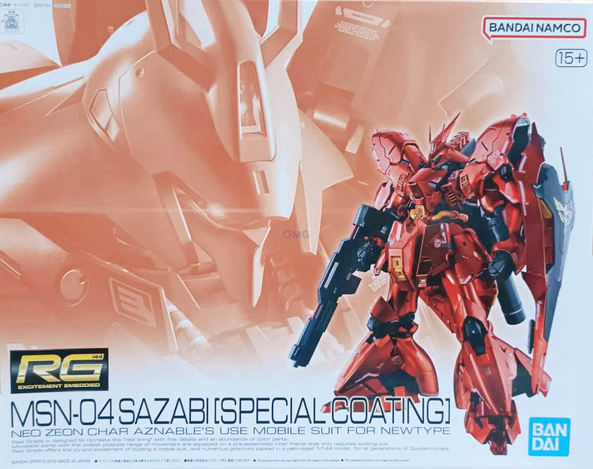 Pbandai RG MSN-04 Sazabi (Special Coating) 58081 | OMG - Oh My