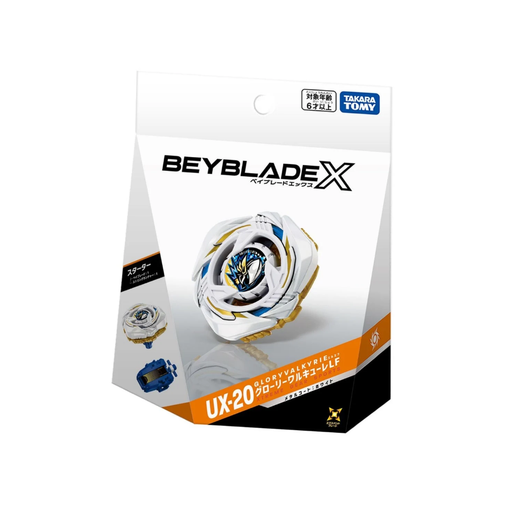 Takara Tomy Beyblade X UX-20 Starter Glory Valkyrie LF 096139