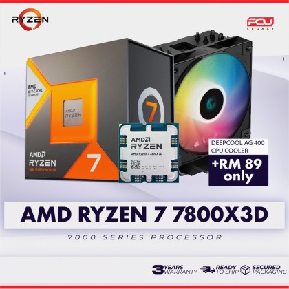 AMD RYZEN 7 7800X3D AM5 PROCESSOR (3 YEARS WARRANTY) | PCU Legacy