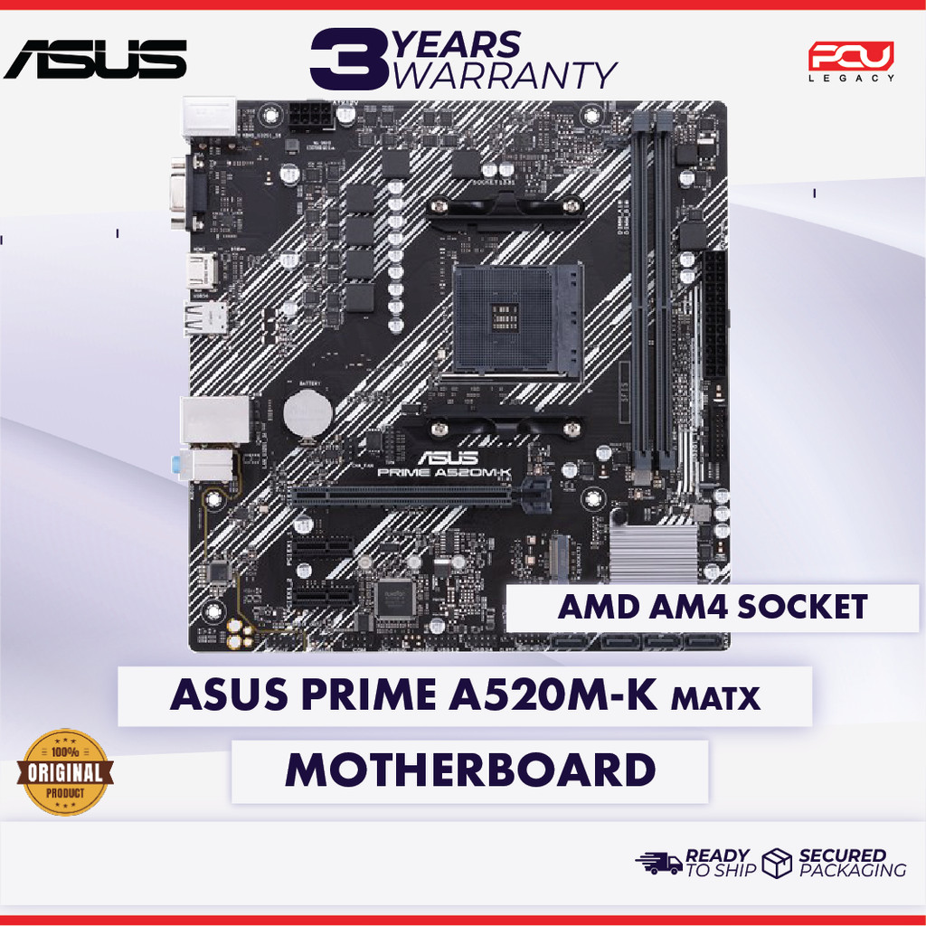 asus a520mk motherboard