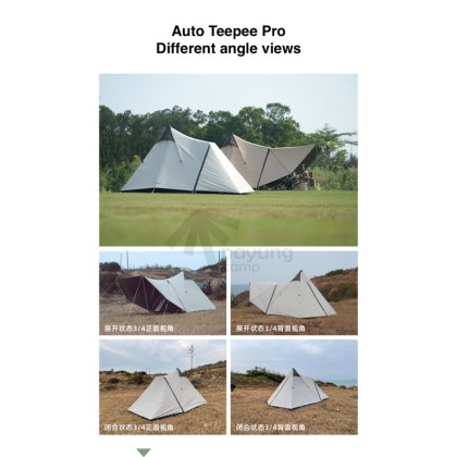 Vidalido Teepee Auto Proワンポールテント Vidalido Teepee Auto Proワンポールテント