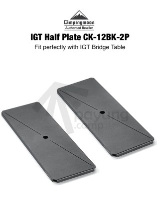 CAMPINGMOON IGT Top Plate CK-12BK-2P Top Board Bridge Table Laser