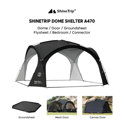 SHINETRIP ST-05 Series Dome Shelter / Door / Groundsheet