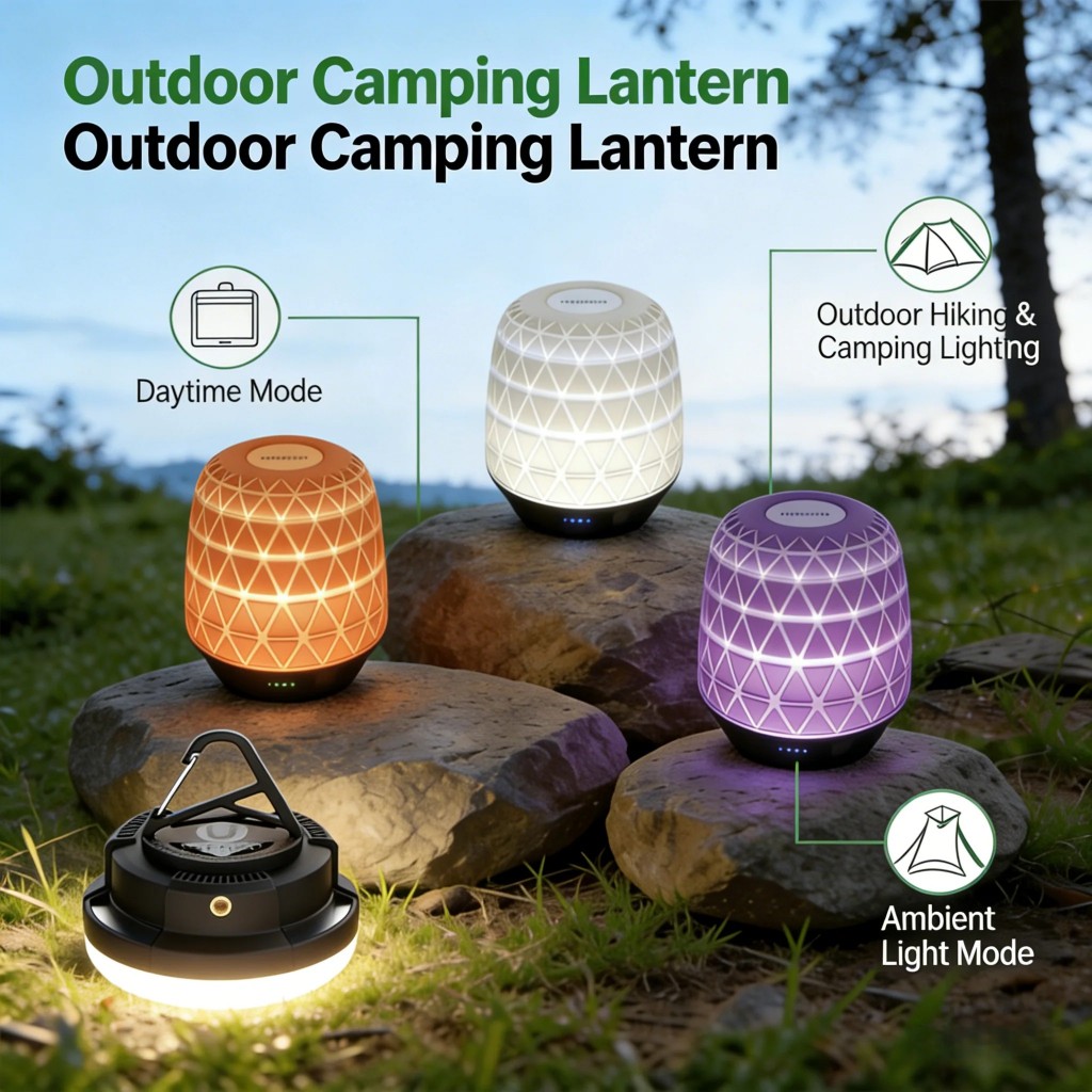 XEENZO Lamp Light Ultra-Bright Magnetic Camping Lantern IPX5