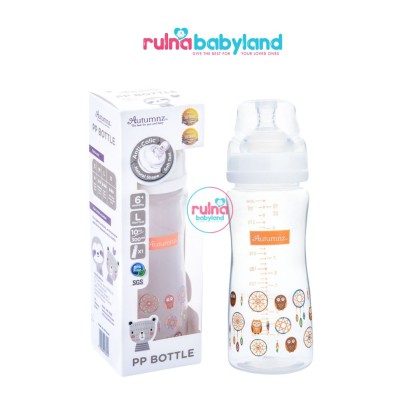 AUTUMNZ PP WIDE NECK FEEDING BOTTLE 10OZ/300ML (SINGLE) *MY DREAM