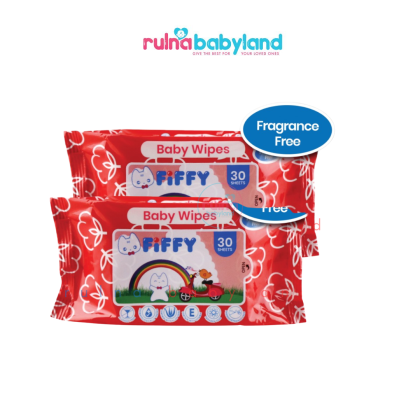 FIFFY BABY WIPES RED FRAGRANCE FREE 30'S X2 Welcome to Rulna