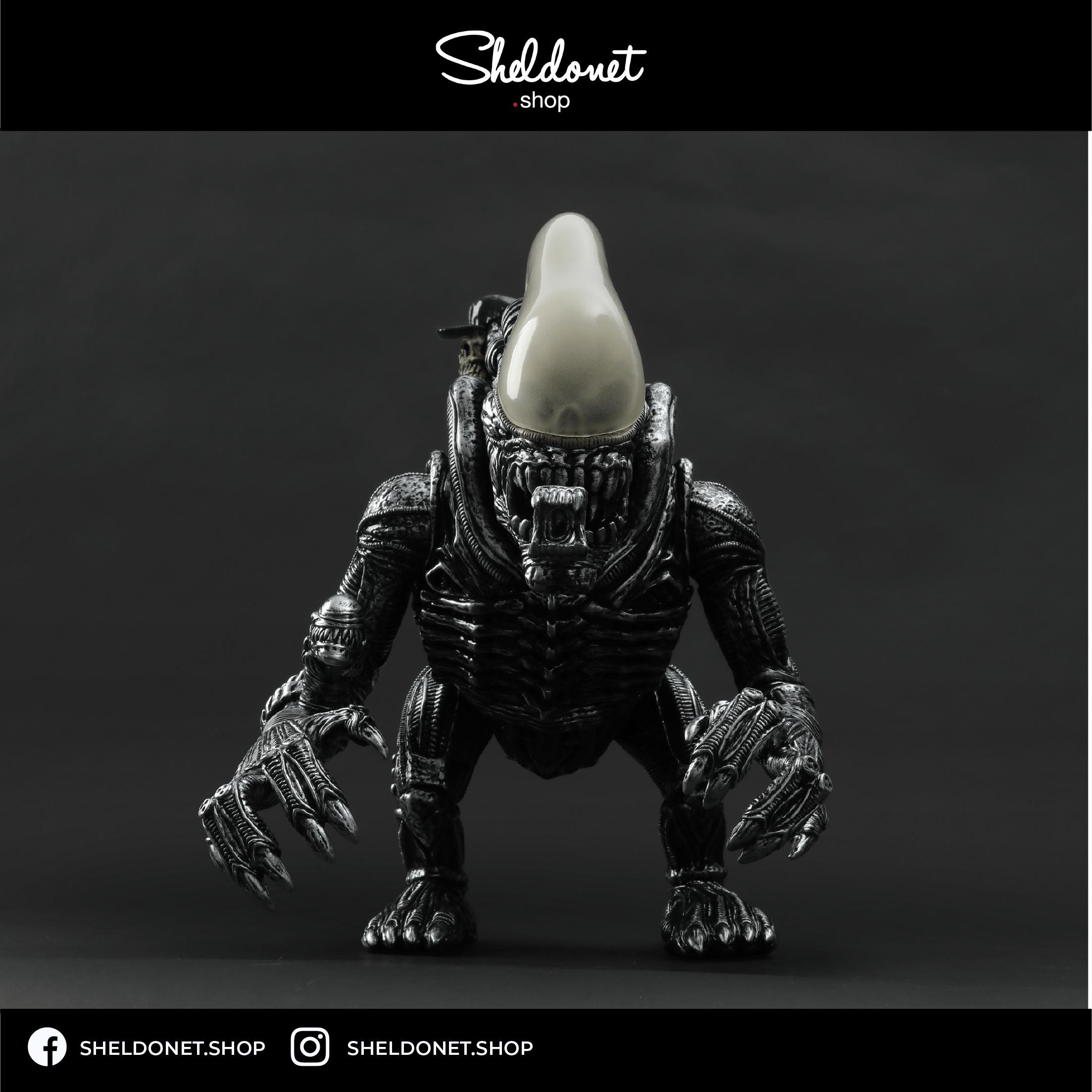 PREORDER] 52TOYS x James Groman Alien Sculpture | Sheldonet Toy Store
