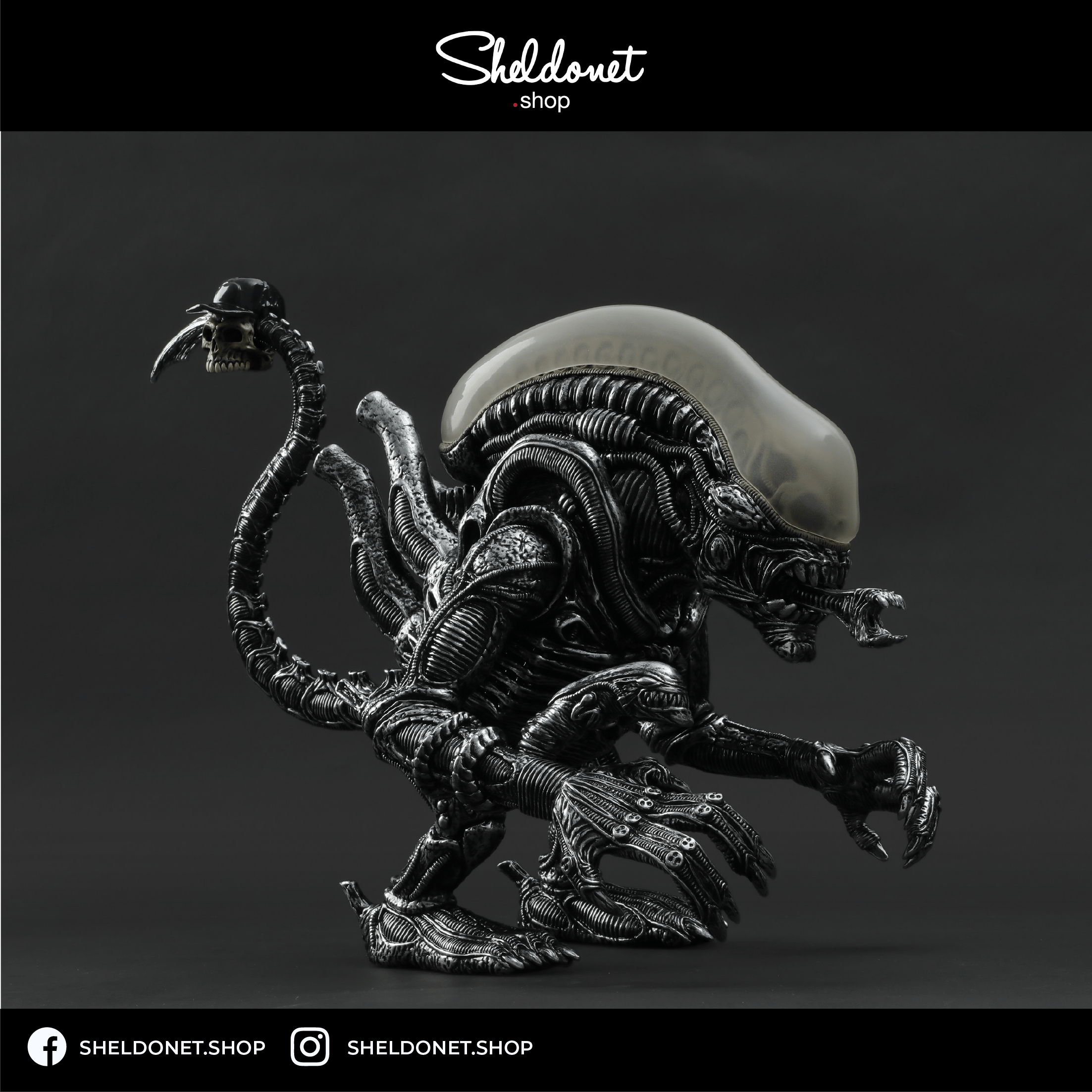 PREORDER] 52TOYS x James Groman Alien Sculpture | Sheldonet Toy Store