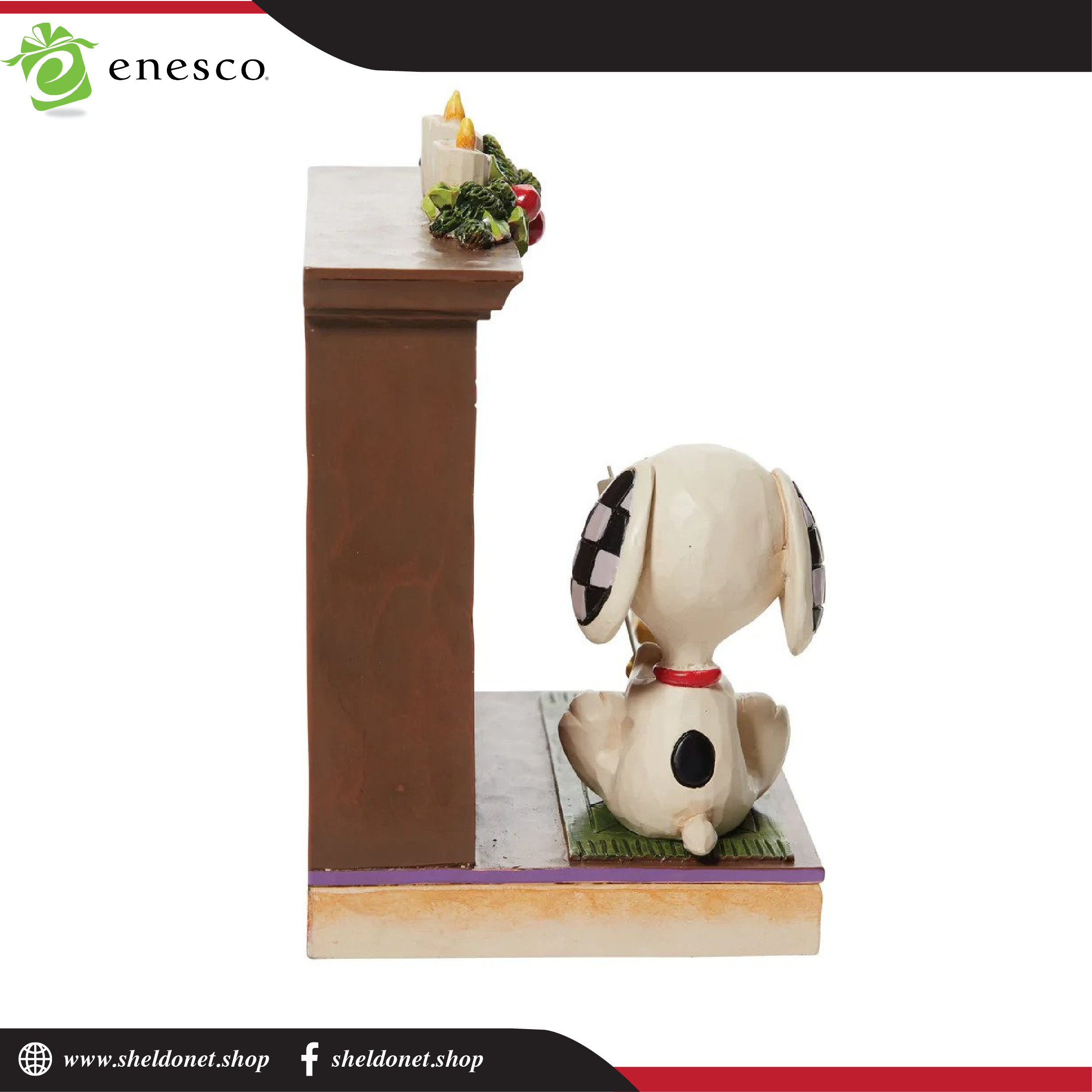 Figurine Snoopy Qui Rit - Collection Peanuts Par Jim Shore - Miniature