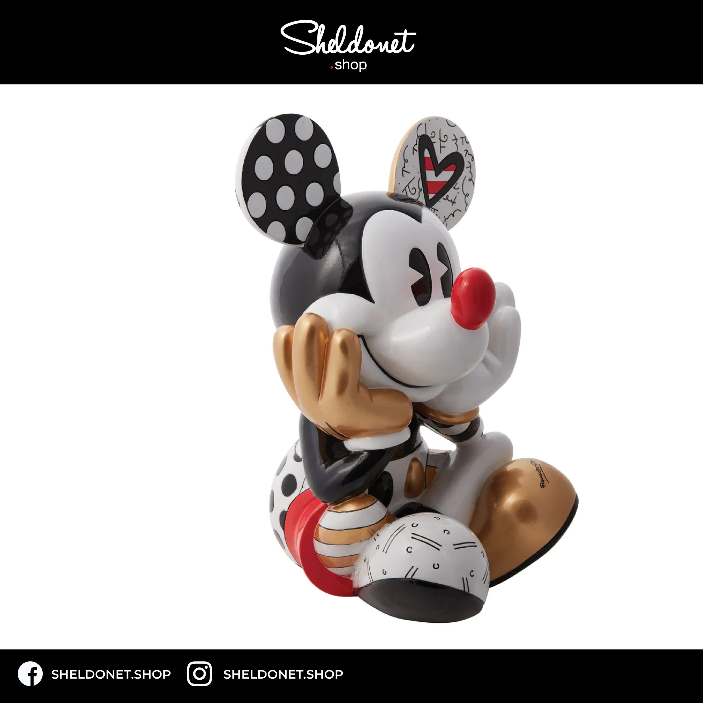 Enesco: Disney Britto - Midas Mickey Big Fig | Sheldonet Toy Store
