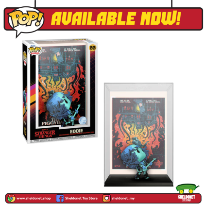 PREORDER] Pop! Comic Cover: Stranger Things - Eddie (The Piggyback