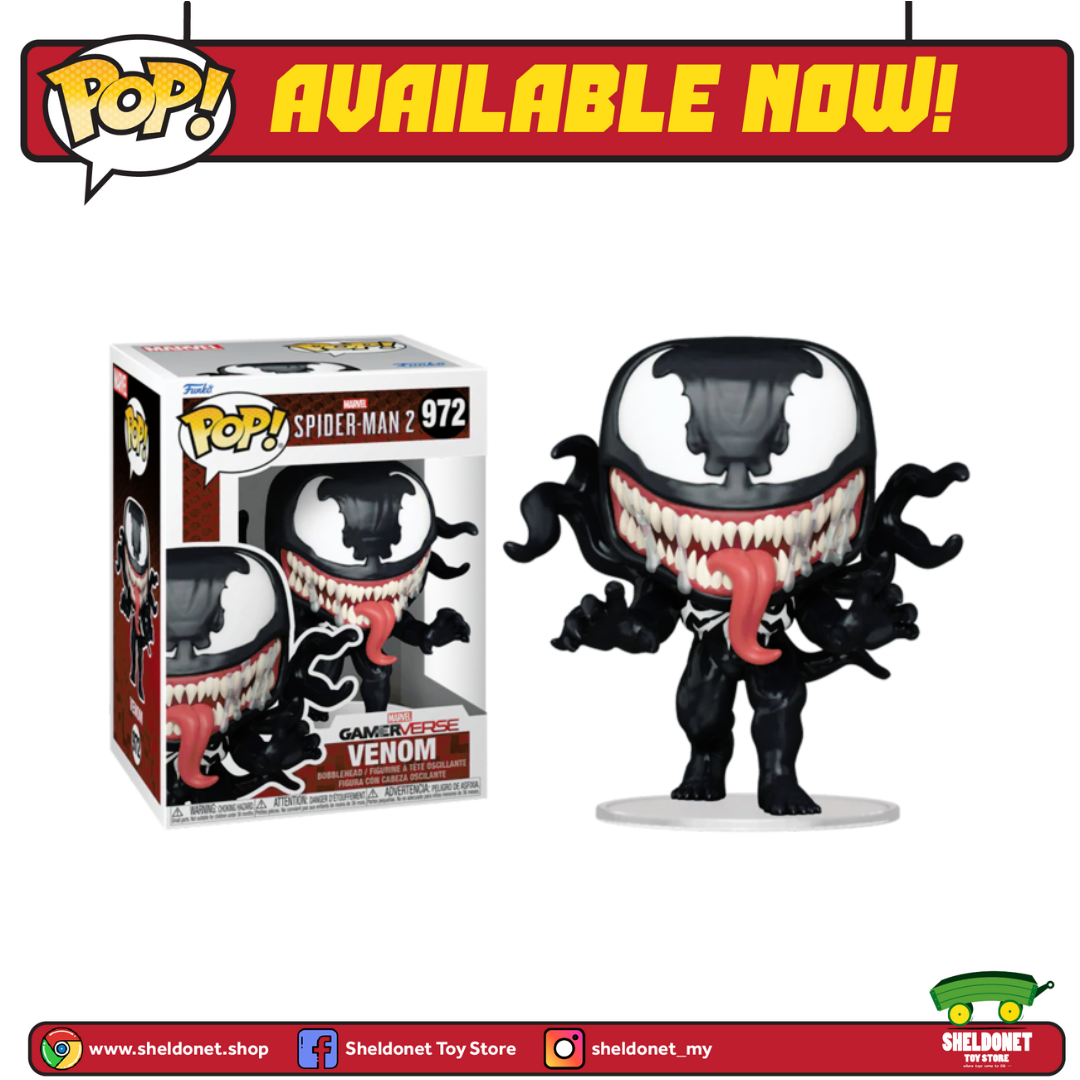 Pop! Games: Marvel's Spider-Man 2 - Venom | Sheldonet Toy Store