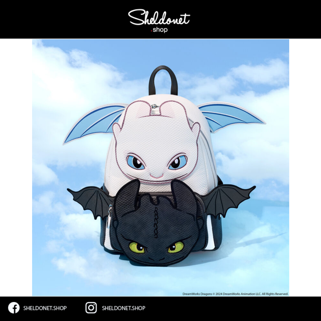 Loungefly: How to Train Your Dragon Light & Night Fury  display picture 1