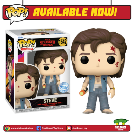 Pop! TV: Stranger Things - Steve (Season 4) (Battle Damage