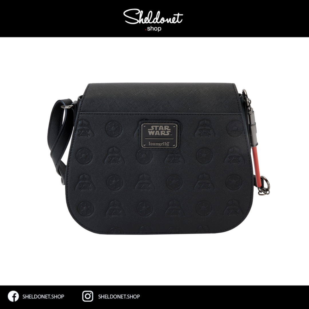 Loungefly: Star Wars - Dark Side Light Saber Strap Crossbody Bag