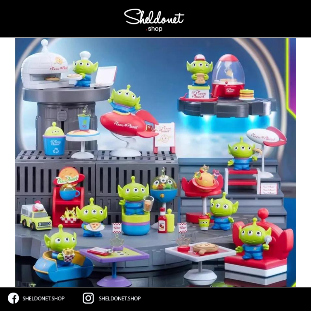 52TOYS: Aliens' Pizza Planet (8+1) | Sheldonet Toy Store