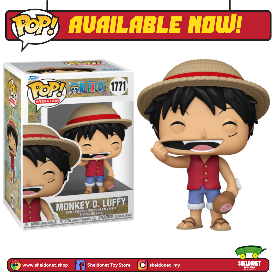 Pop! Animation: One Piece - Monkey D. Luffy with Meat | Sheldonet