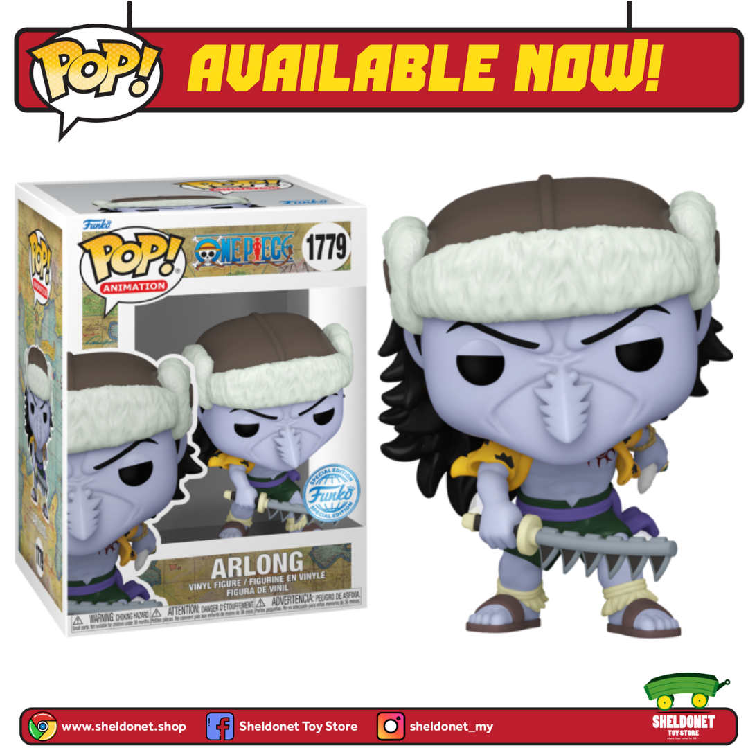 Pop! Animation: One Piece - Arlong [Exclusive] | Sheldonet Toy Store