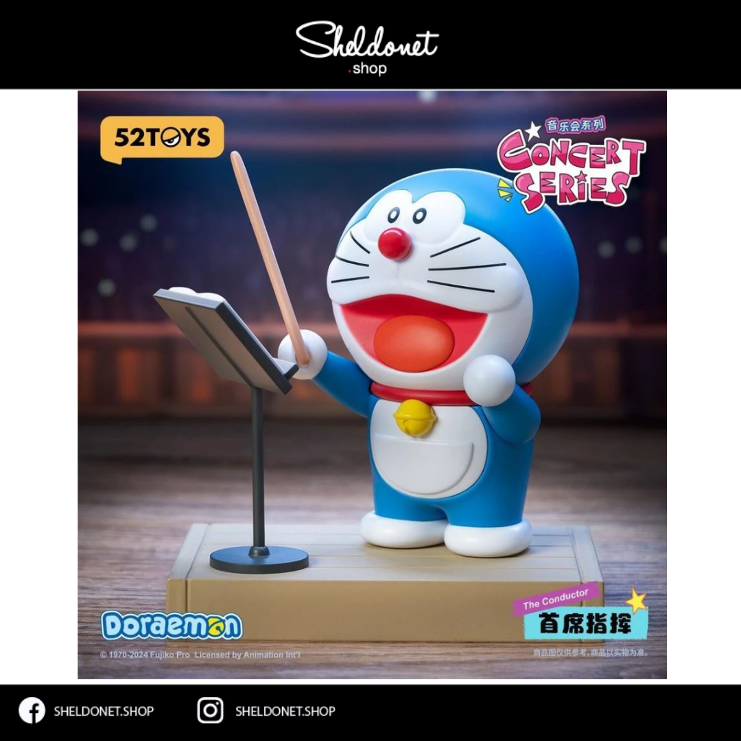 52TOYS: DORAEMON Concert Series 哆啦A梦音乐会系列(8+1) | Sheldonet