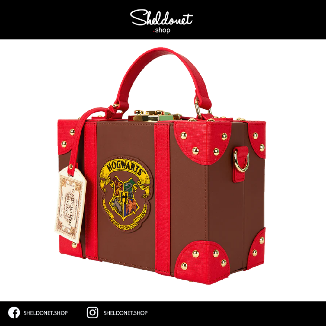 Loungefly: Harry Potter Hogwarts Express Luggage Crossbody Bag
