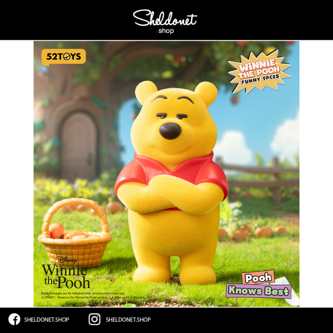 52TOYS: Winnie The Pooh Funny Faces 不一样的小熊维尼(8+1