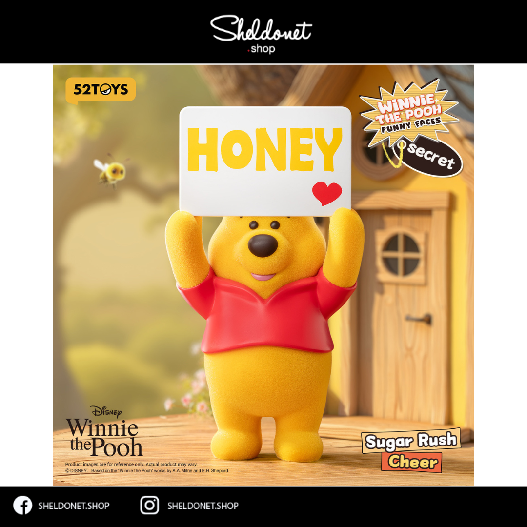 52TOYS: Winnie The Pooh Funny Faces 不一样的小熊维尼(8+1