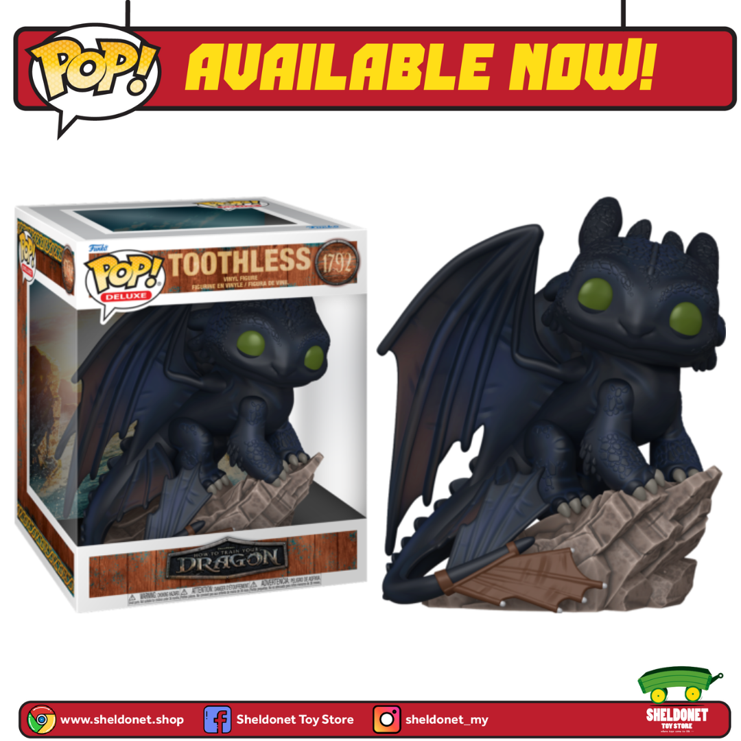 Pop! Deluxe: How to Train Your Dragon (2025) - Toothless
