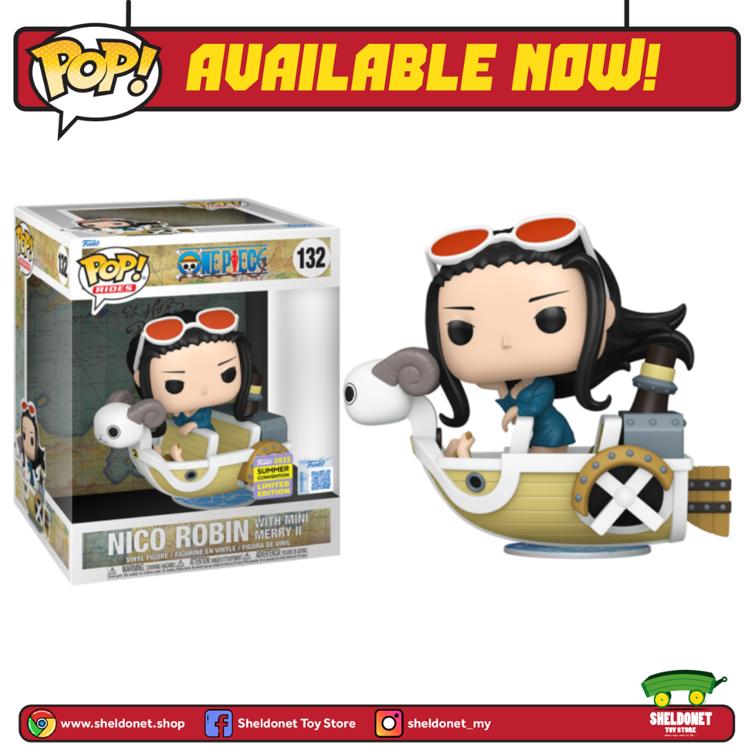 Pop! Rides: One Piece - Nico Robin With Mini Merry II [Summer