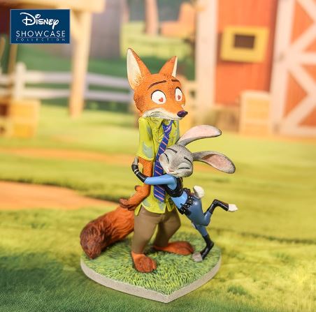 Enesco: Disney Showcase - Nick & Judy Zootopia Valentine