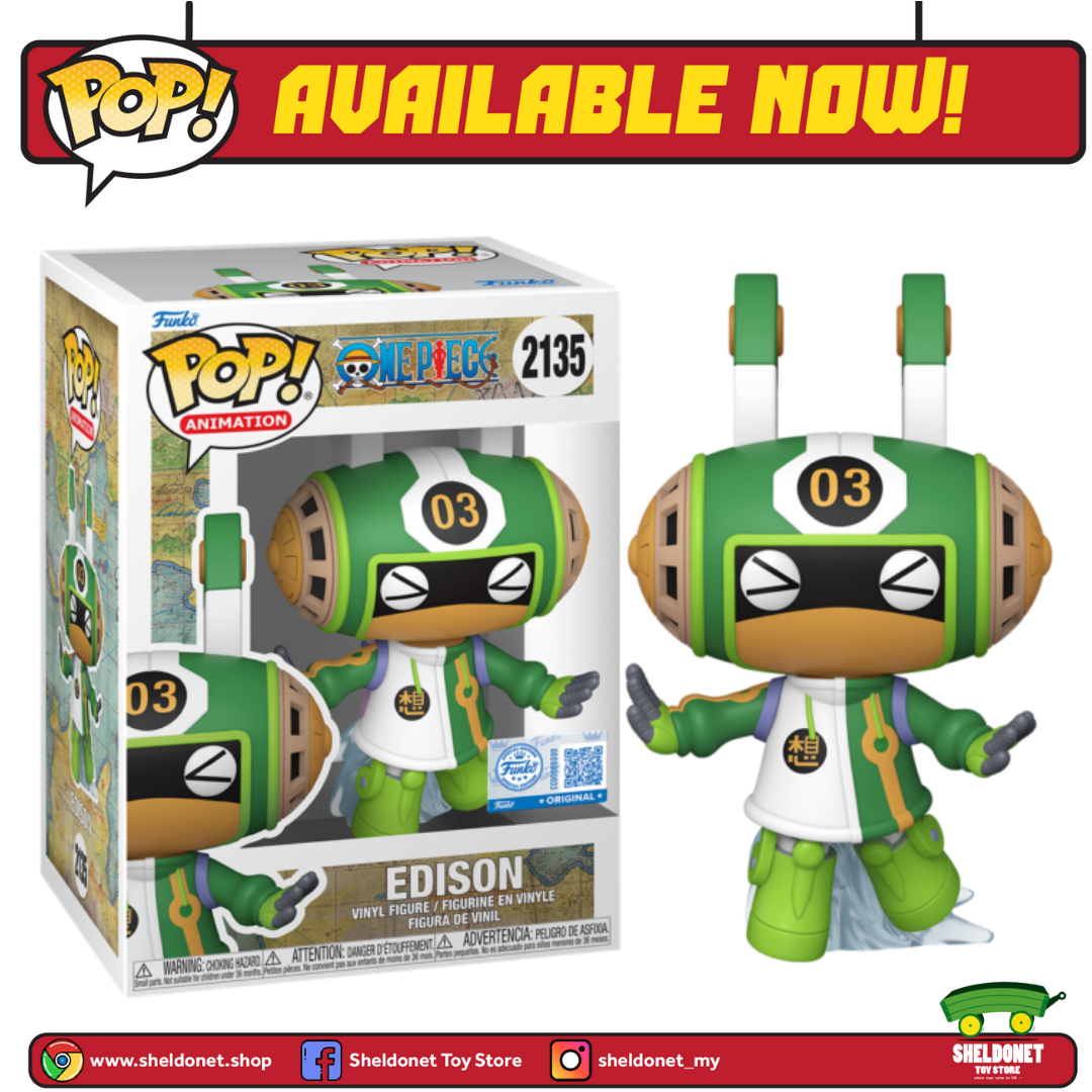 Pop! Animation: One Piece - Edison [Exclusive] | Sheldonet Toy Store