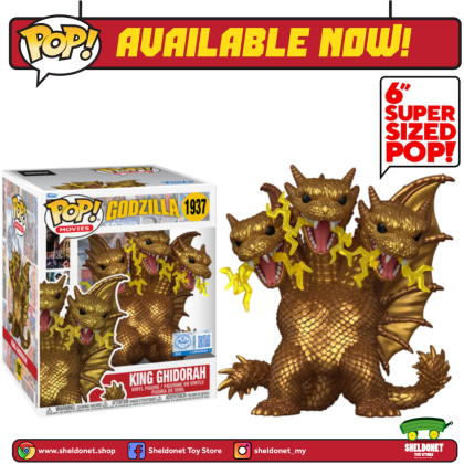 Funko Pop! Movies: Godzilla - King Ghidorah Electric 6